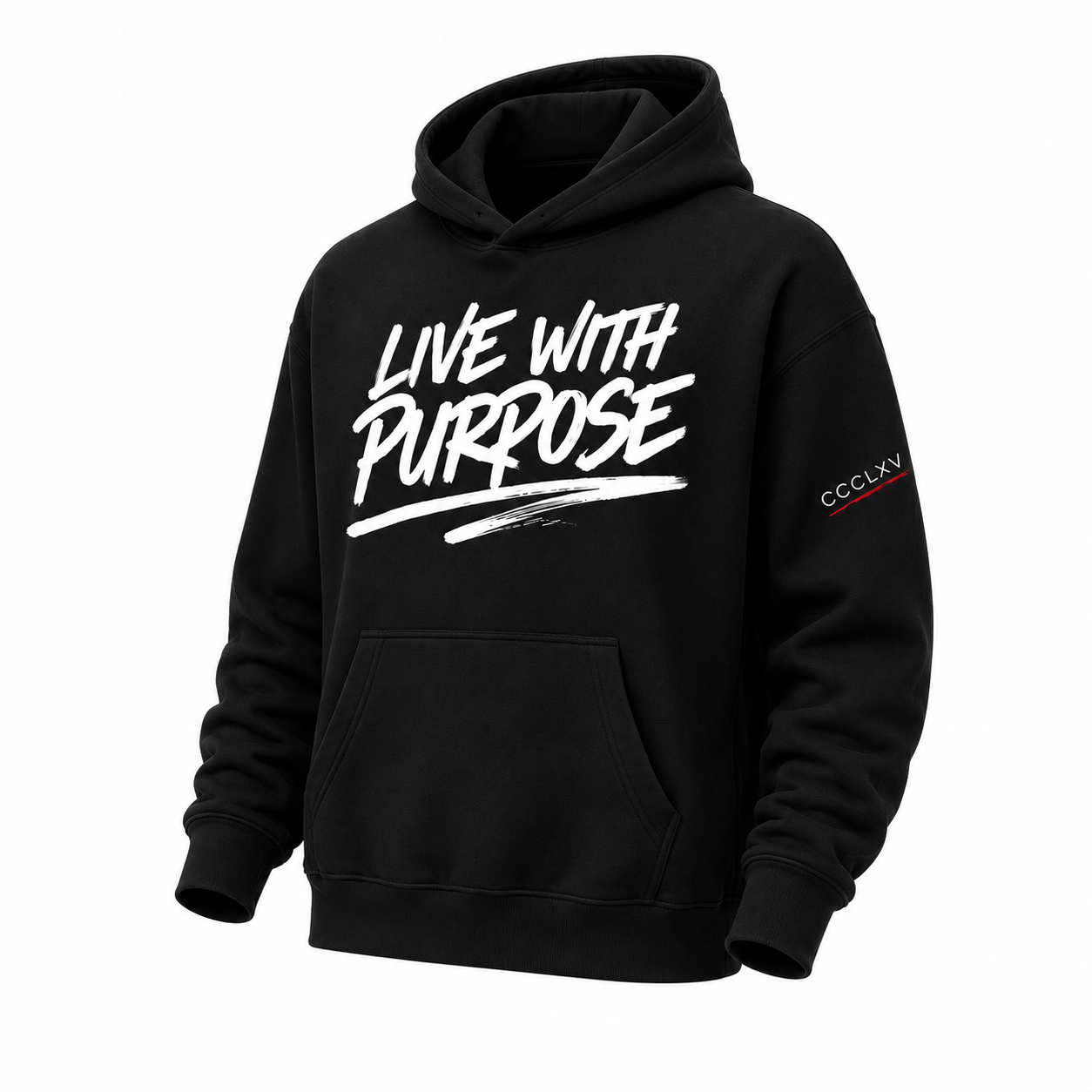 LIVE WITH PURPOSE Premium Hoodie